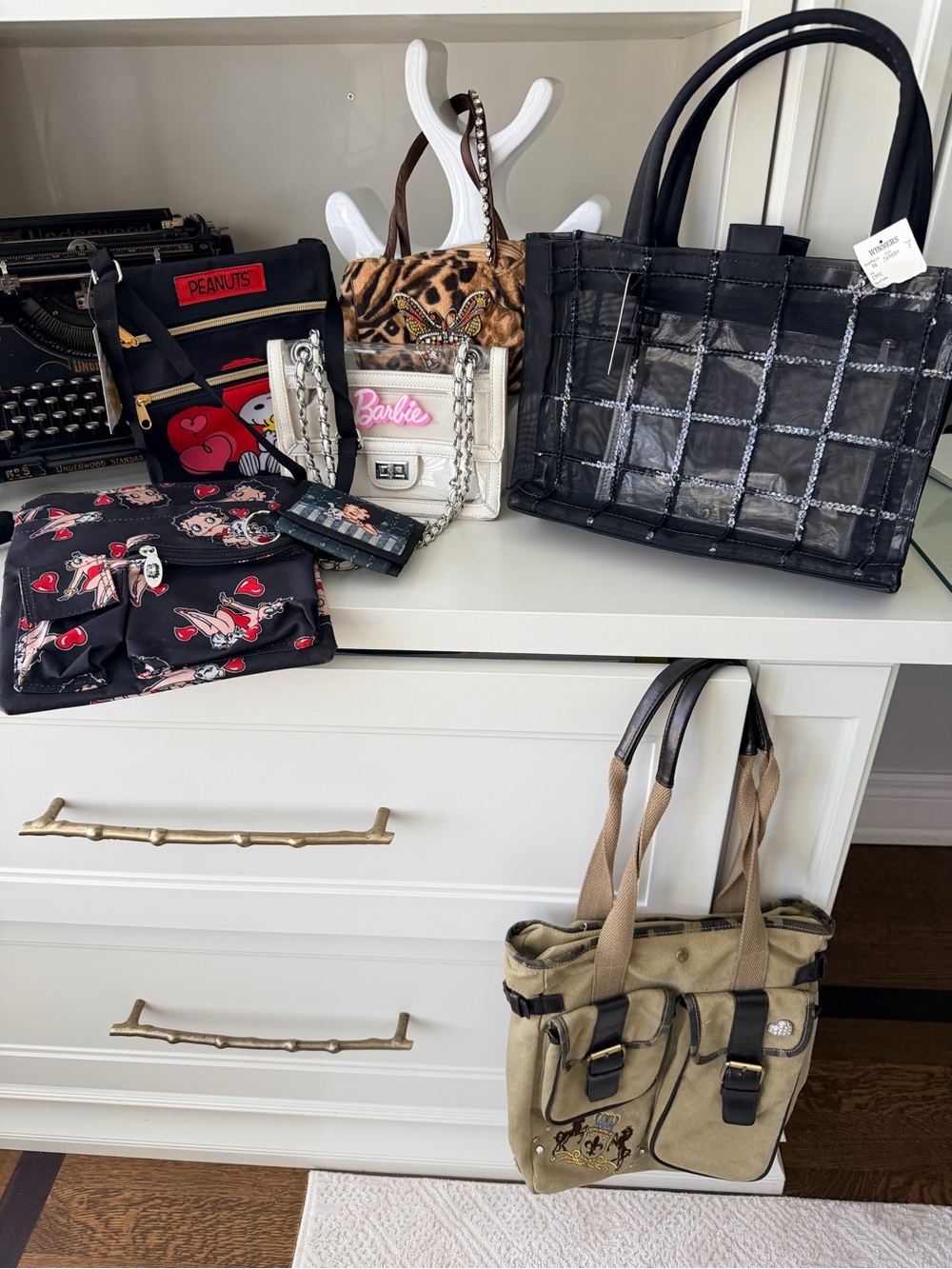 Bundle Purses Bags Lot DEAL New & Preloved Y2K Vintage X 7